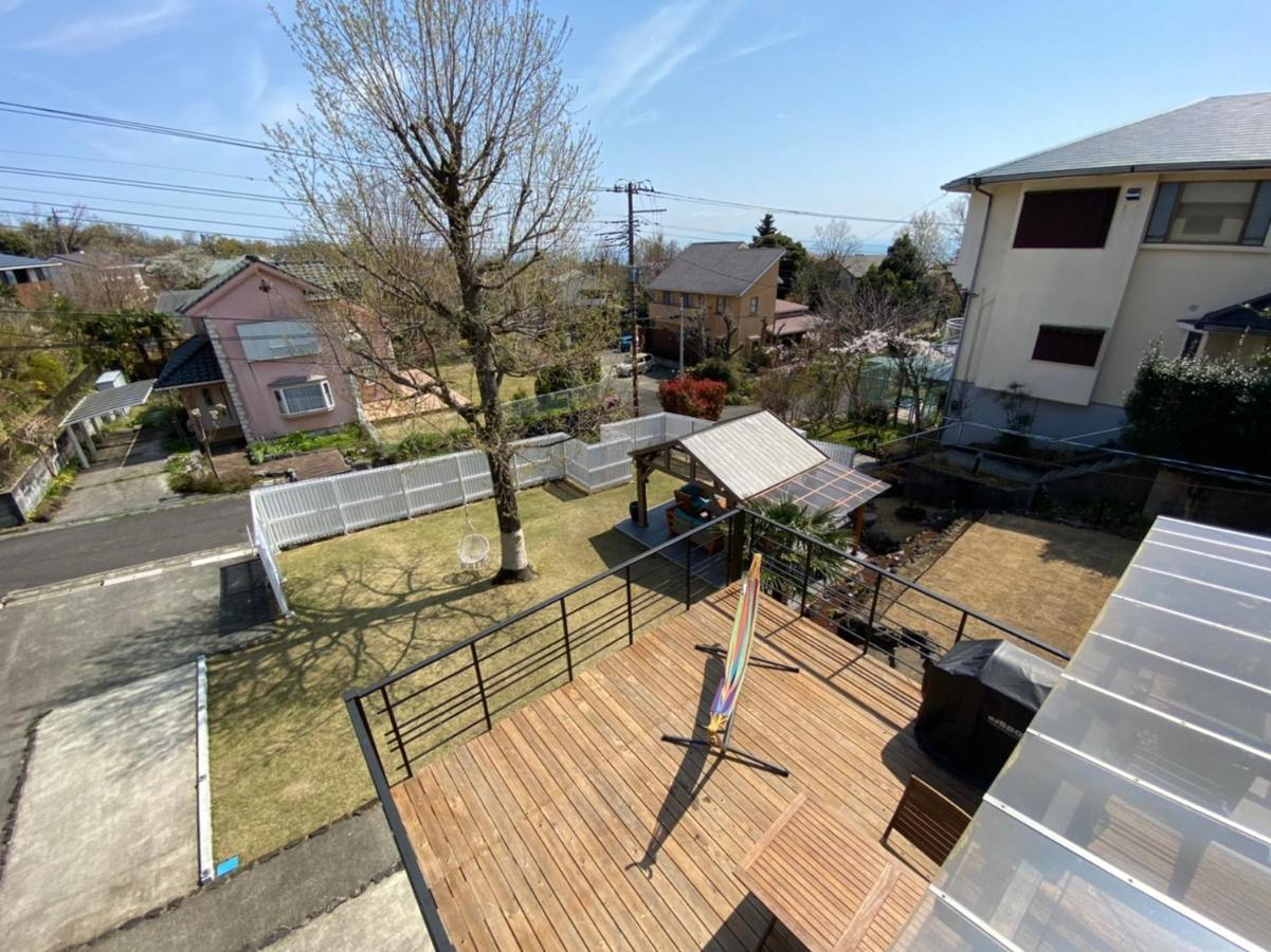 2Sldk駐車場、芝生東屋付き、Bbq、大室山と海遠望伊豆高原5分 Villa อิโตะ ภายนอก รูปภาพ